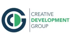 A logo of creative development group